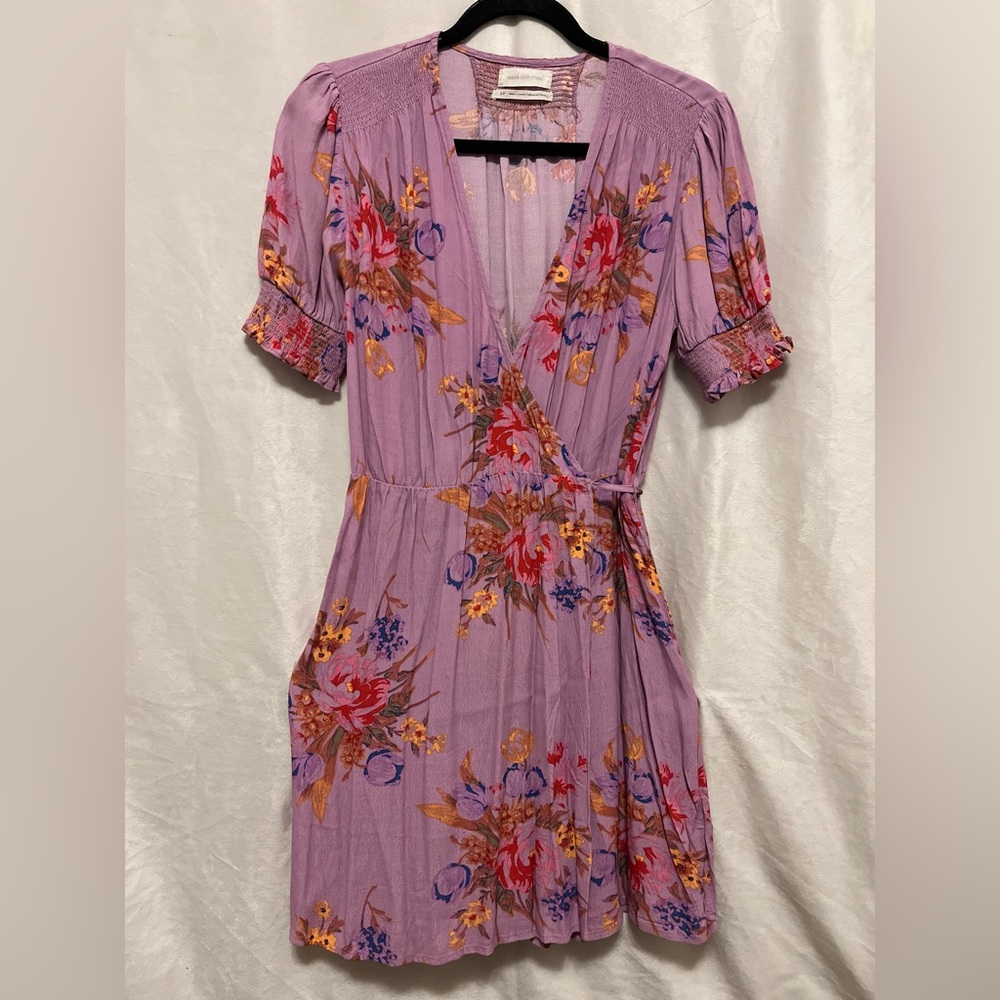 Urban Outfitter Floral Wrap Dress
